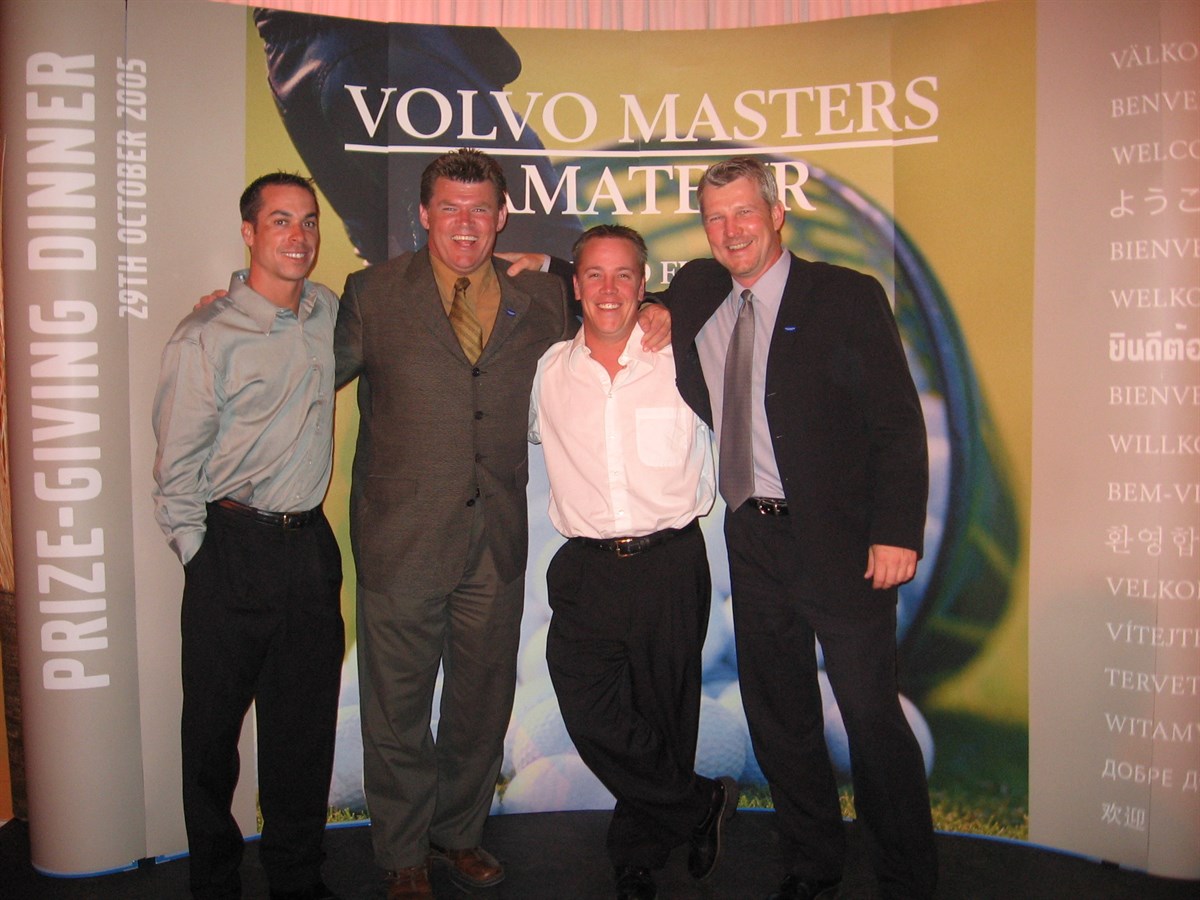 Canadian Finalists and Volvo Members at Volvo Masters Amateur World Final in Spain