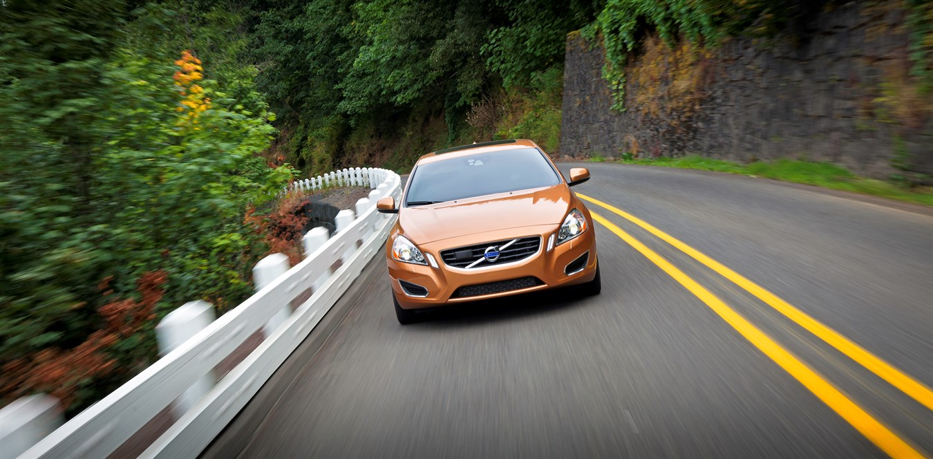 Front view of 2011 S60 in Vibrant Copper
