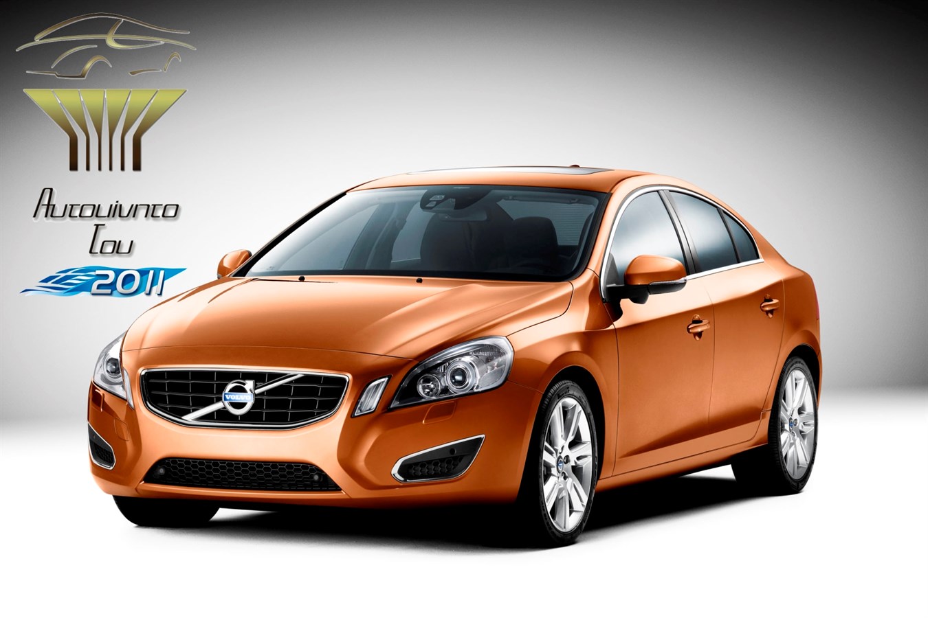 Volvo S60 has been voted "Car of the Year 2011" Greece. Logotype and S60