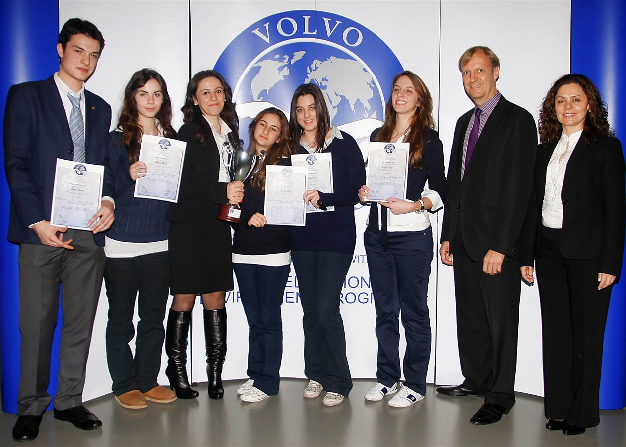 Volvo Adventure Çevre Projesi Yarışması’nın Türkiye birincisi Ankara Büyük Kolej oldu