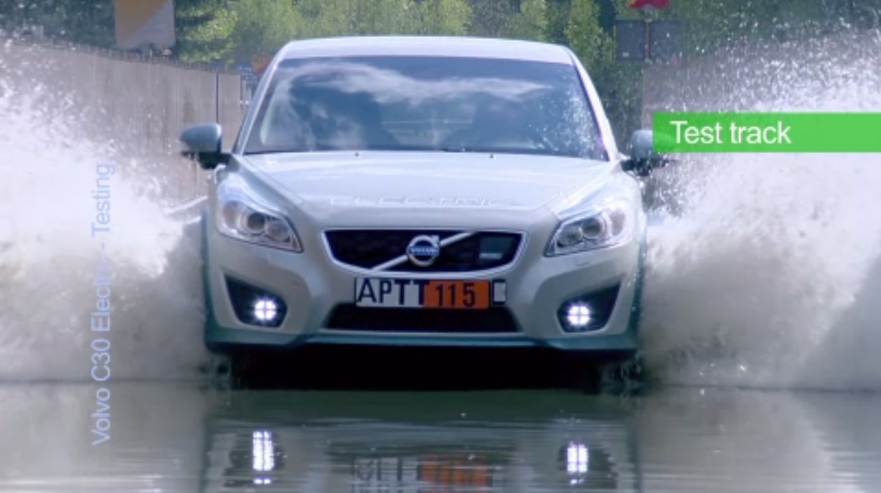Volvo C30 Electric - Testing - Video Still