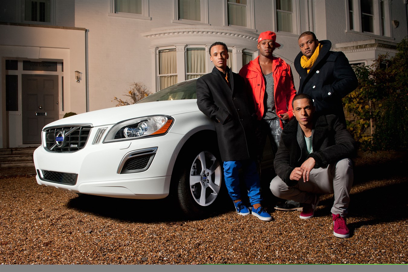 The Volvo XC60 and JLS