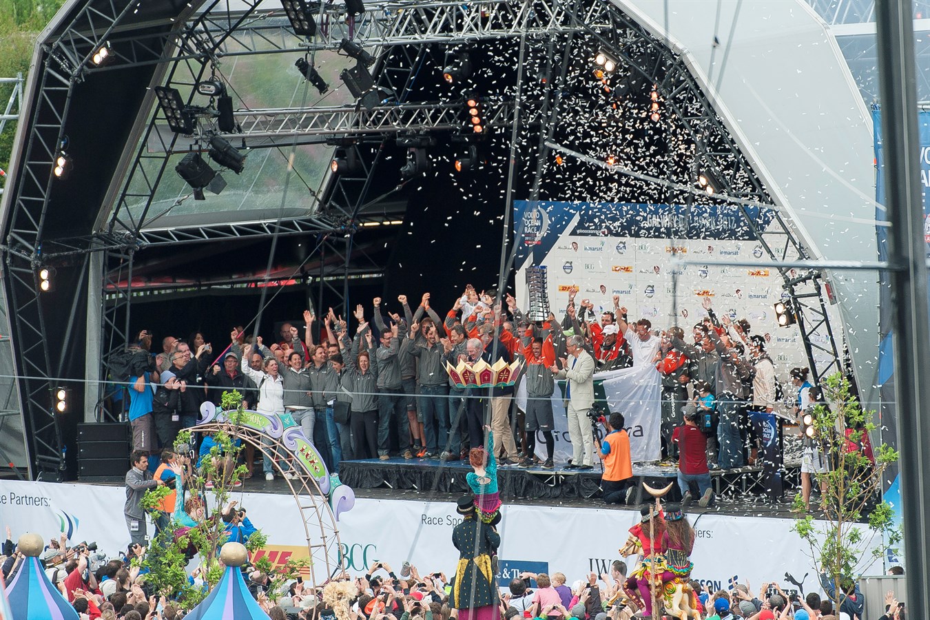 Groupama Vainqueur de la Volvo ocean Race 2011/2012