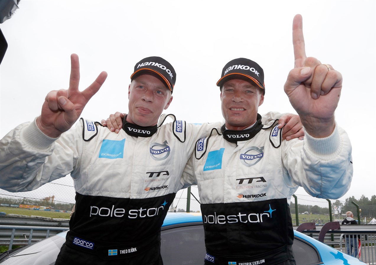 Volvo Polestar vann dubbelt