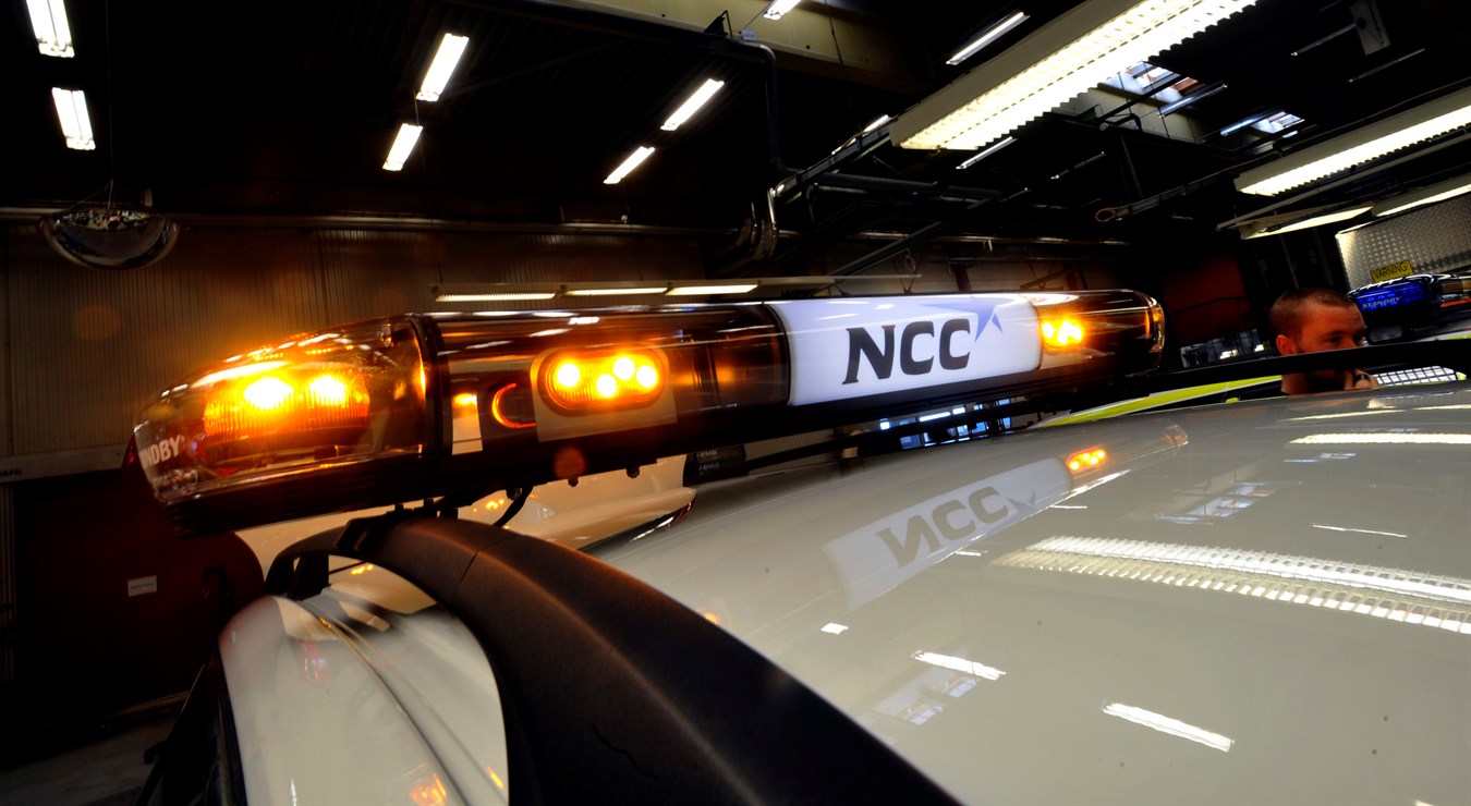 NCC gör precis som svenska polisen – de specialutrustar sina bilar direkt hos Volvo Specialvagnar