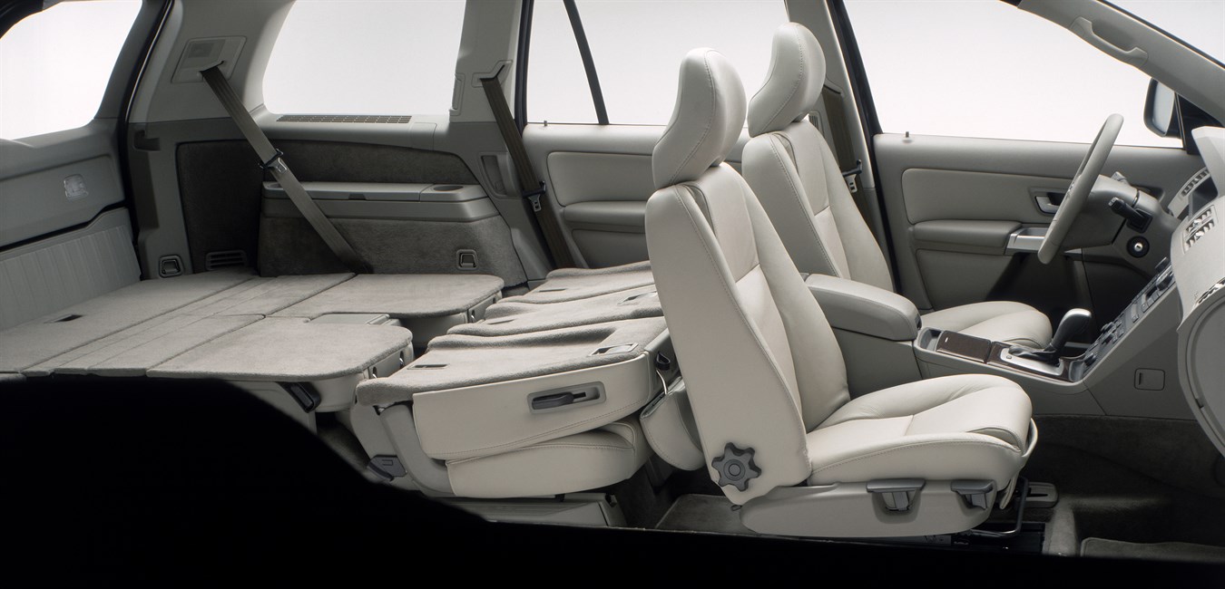 Volvo XC90 Interior with Seats down