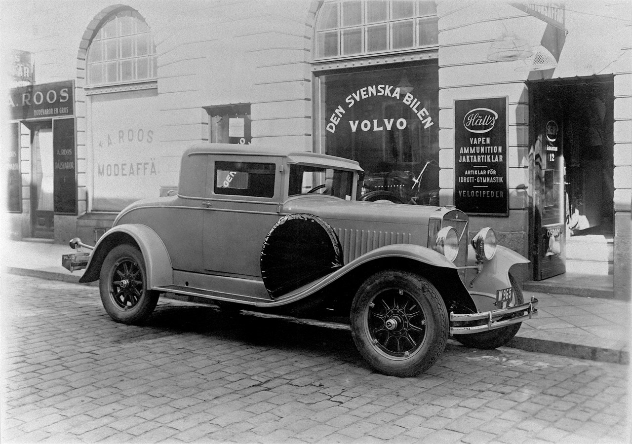 PV 650, 1929, with Järby coupe body, nicknamed "The fishhook"