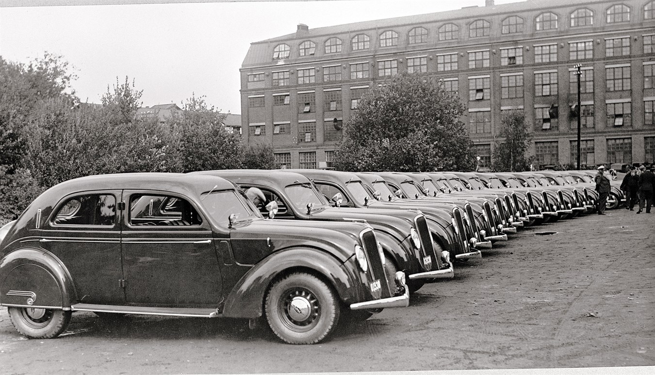 PV 36 "Carioca", 1935, police cars ready for delivery