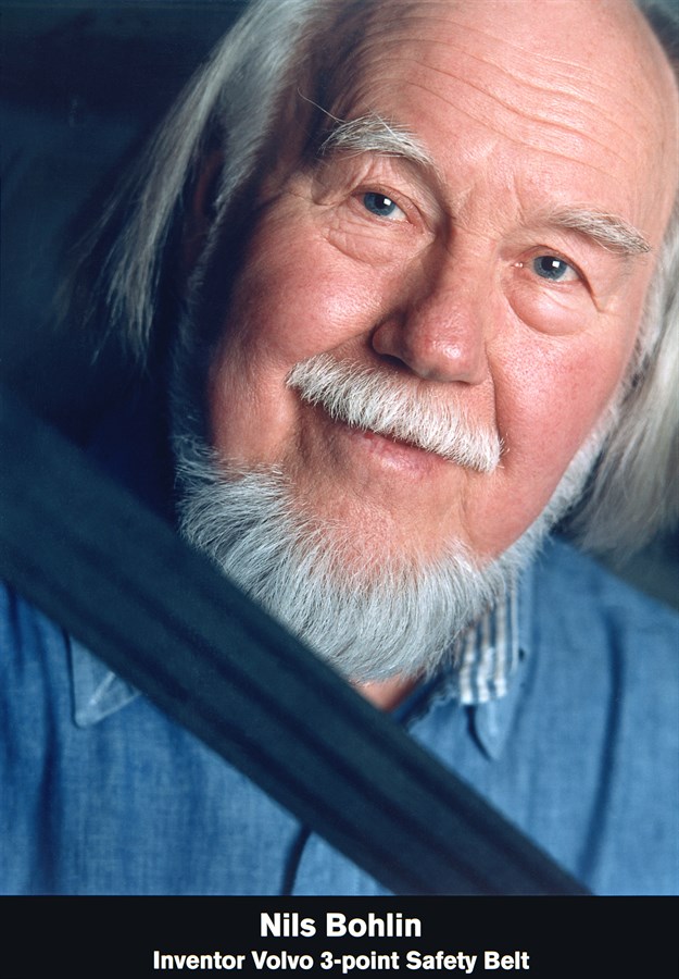 Nils Bohlin 1999 Inventor of the 3-point safety belt