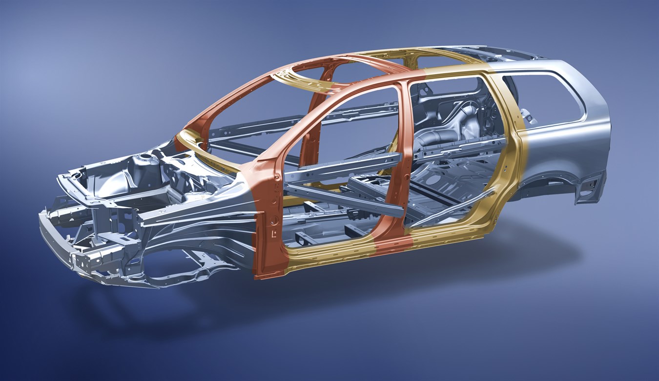 XC90, Roof structure