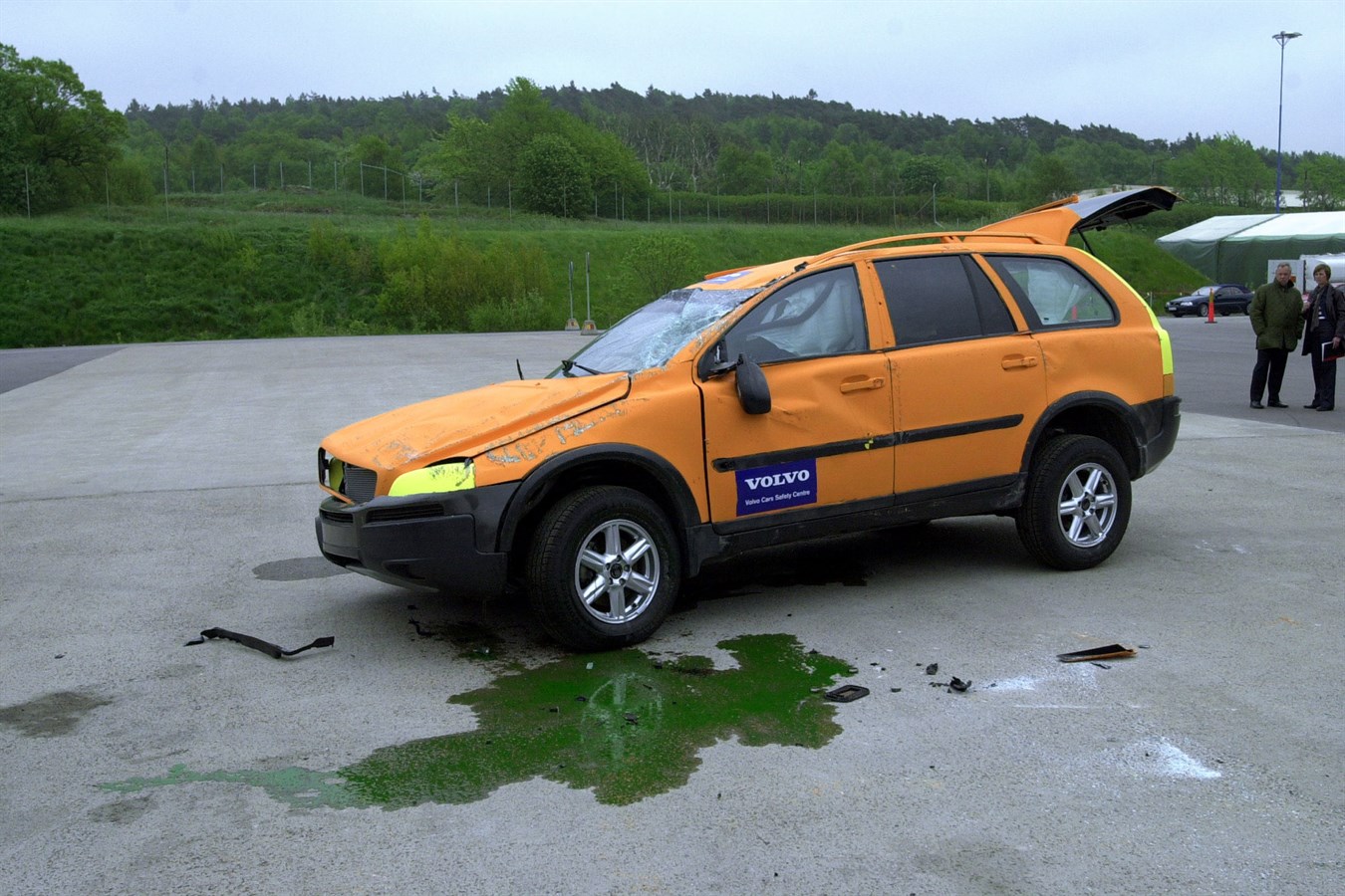 XC90, Roll over test