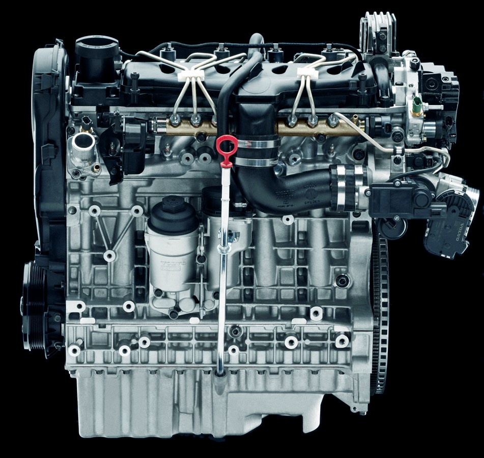 Motore diesel a cinque cilindri