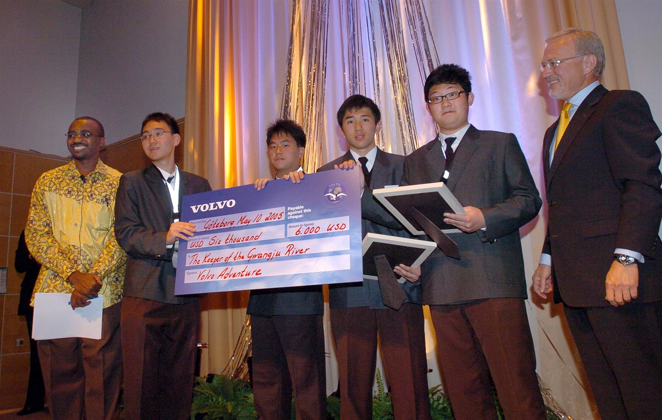 Volvo Adventure 2005, second prize winners from South Korea
