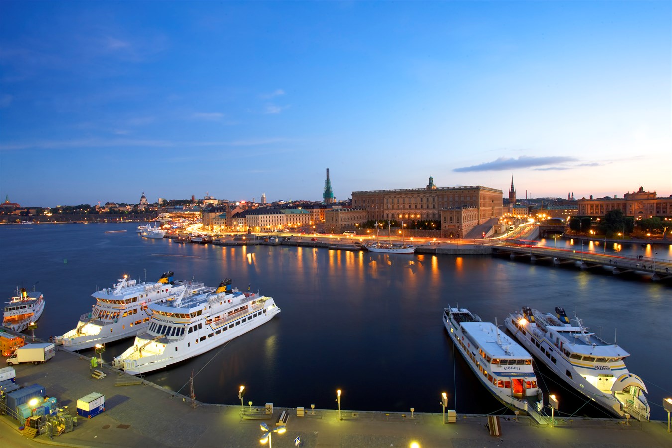 Stockholm by night. The capital of Sweden has been announced as a stop-over for the Volvo Ocean Race 2008-09
