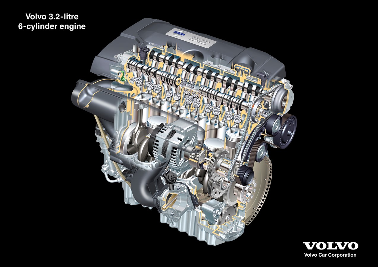 Allnew Volvo 3.2litre 6cylinder petrol engine Volvo