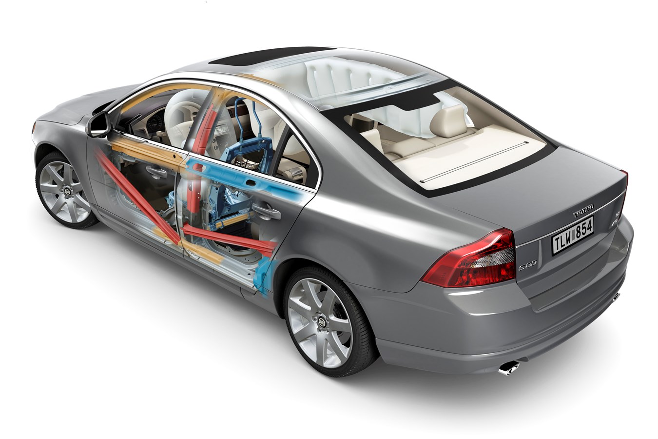 All-new Volvo S80 Safety x-ray