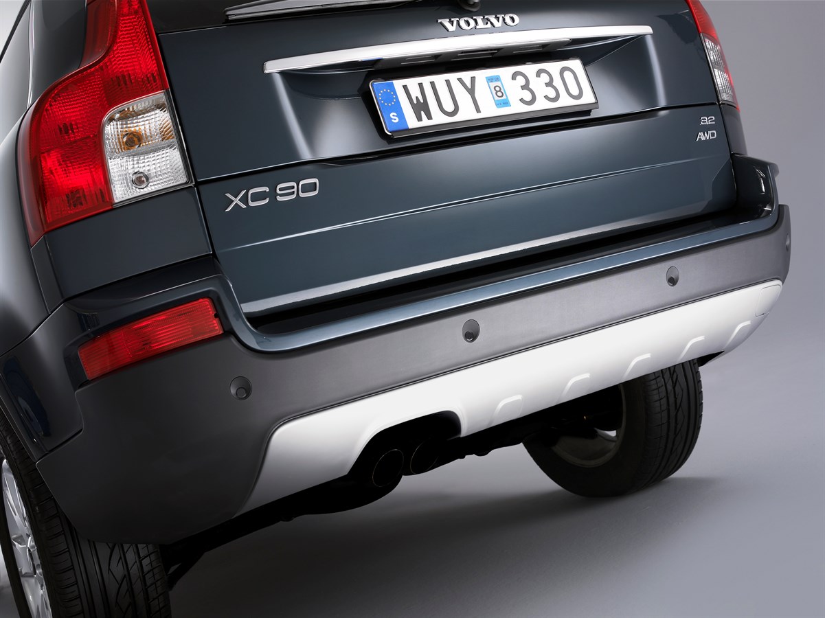 Volvo XC90, Shadow Blue, Skid plate back