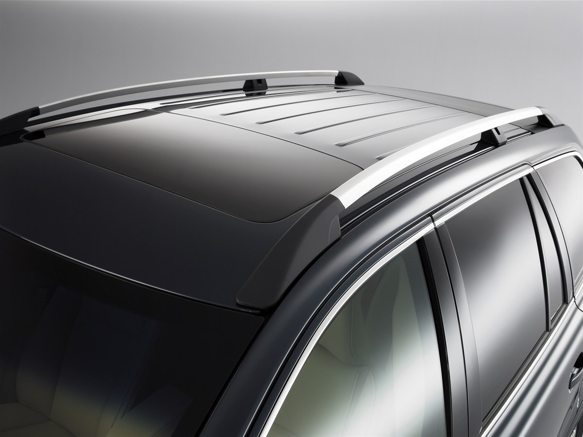 Volvo XC90, Shadow Blue, Aluminum roof rail