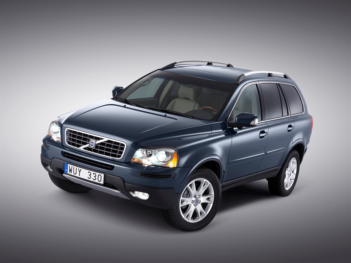 Volvo XC90, Shadow Blue, Side front