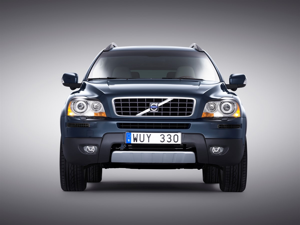 Volvo XC90, Shadow Blue, Front