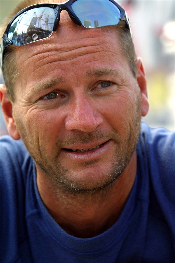 Gunnar "Gurra" Krantz, Sweden -Skipper in Volvo Ocean Race 2001-2002 Photographer: Oskar Kihlborg, Team SEB