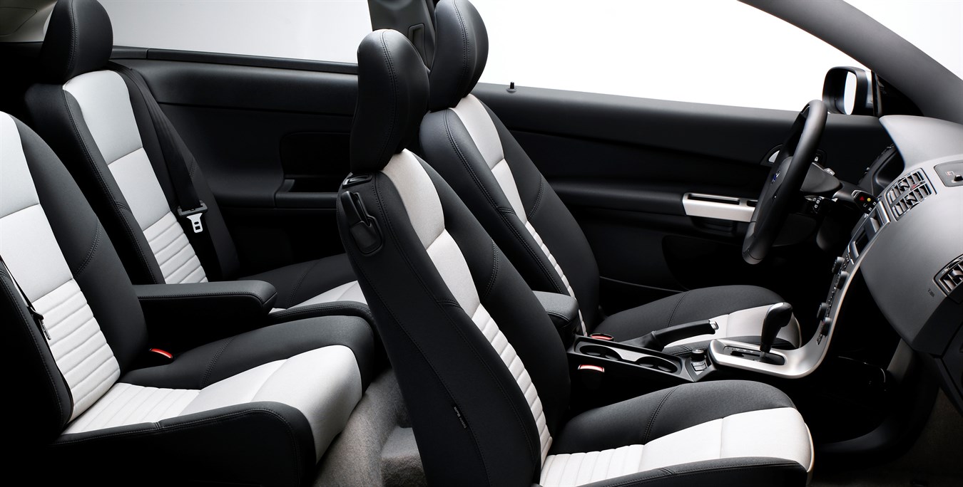 Volvo C30, Contrasting interior Kalix, aluminium inlays