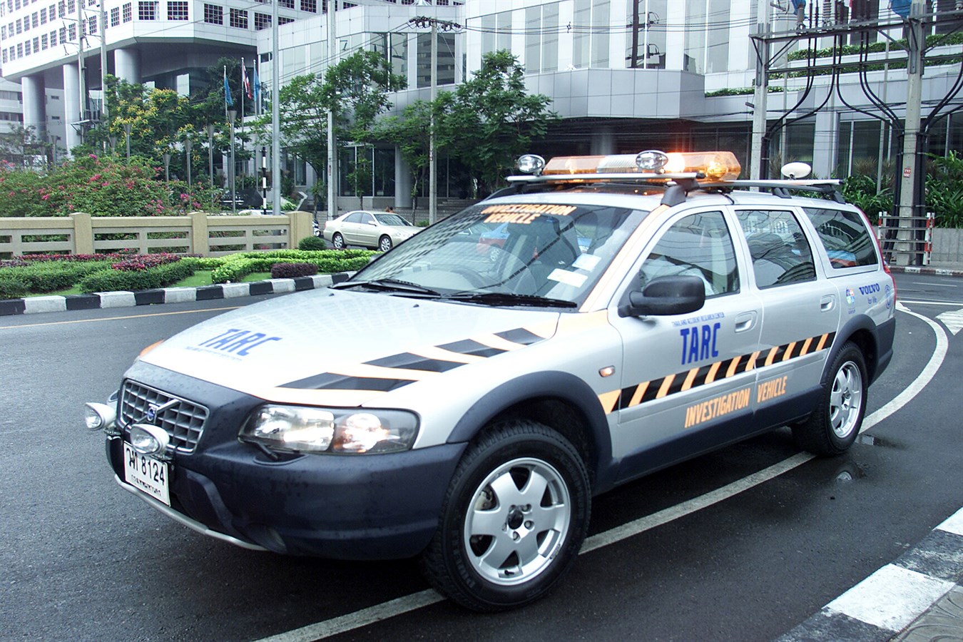 The TARC (Thailand Accident Research Centre) investigation vehicle