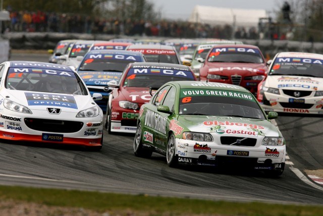 STCC, an E85 fuelled Volvo S60 won the first competition.
