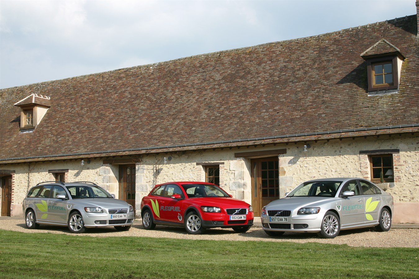 Flexifuel programme, Volvo V50, C30 and S40, France
