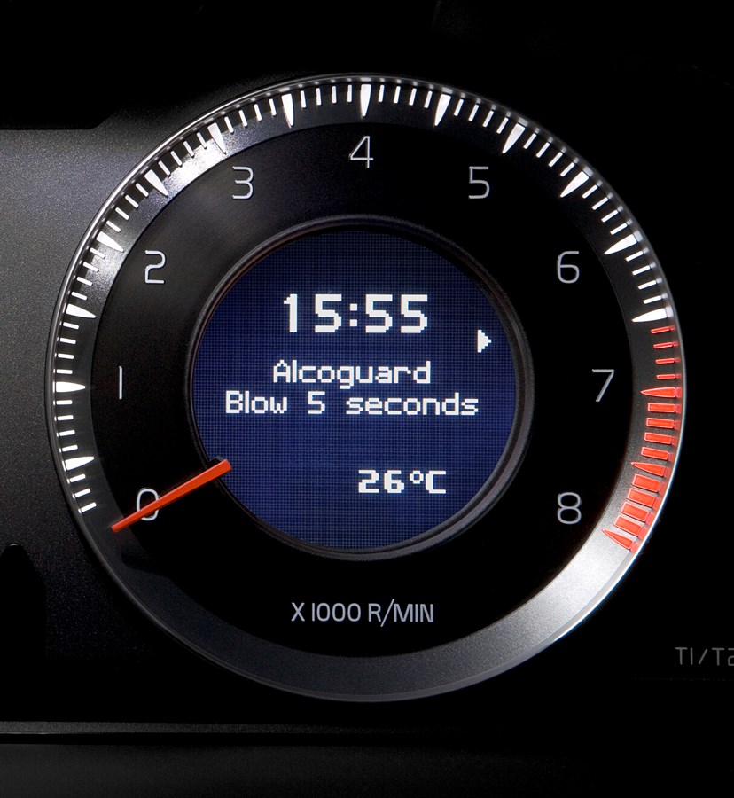 Il sistema Alcoguard di Volvo Cars