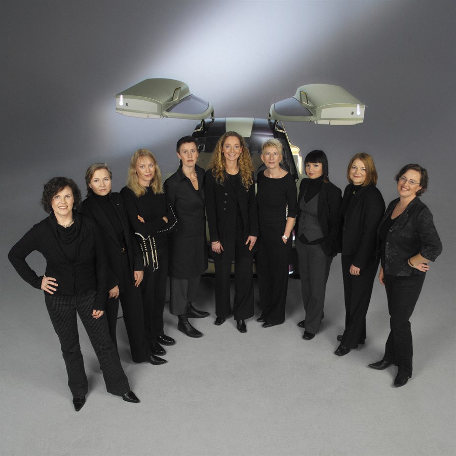 The nine women behind the YCC (Your Concept Car)