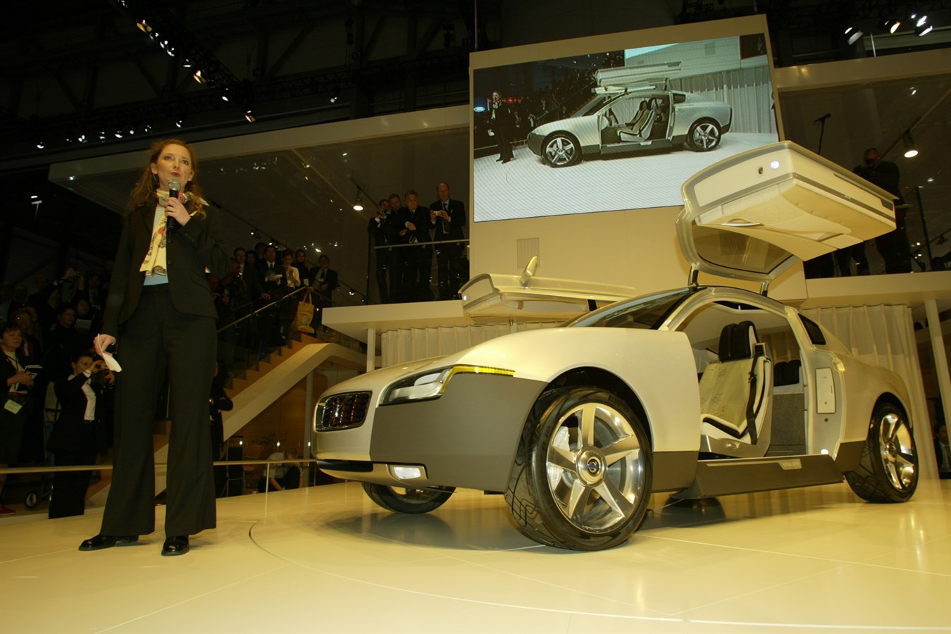 Volvo launch the new Volvo YCC concept car at the Geneva Motor Show, designed by an all female team.