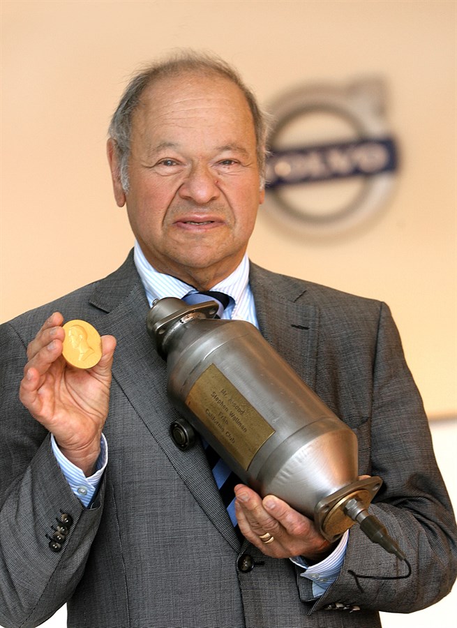 Gold medal for Wallman’s environmental work for Volvo Car Corporation