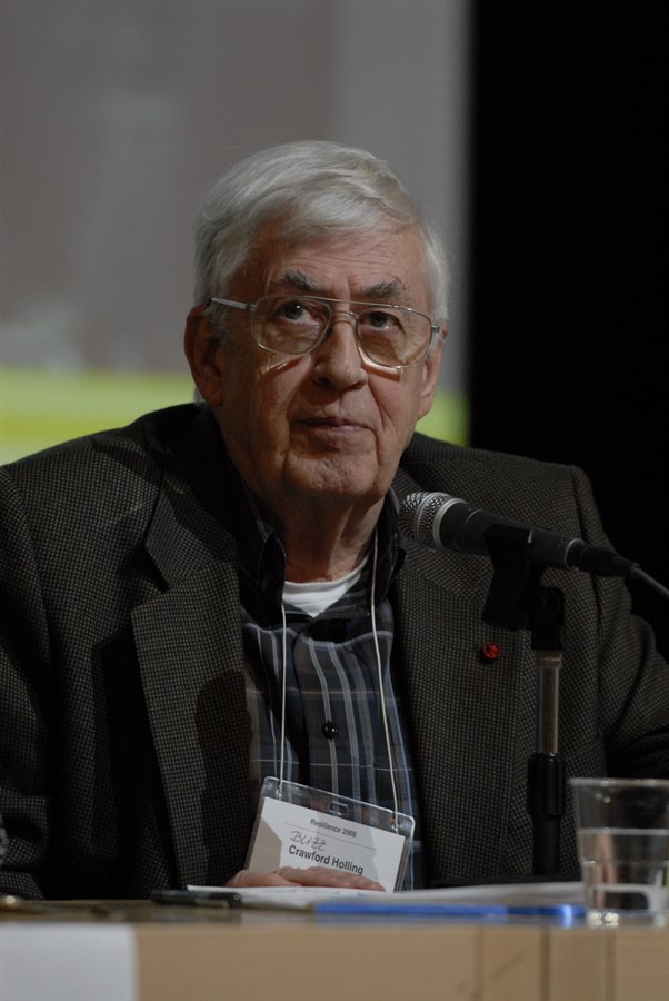 Crawford Buzz Holling, Canadian ecologist and scientist, the winner of the Volvo Environment Prize 2008.