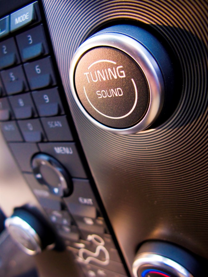 Volvo C30 audio button