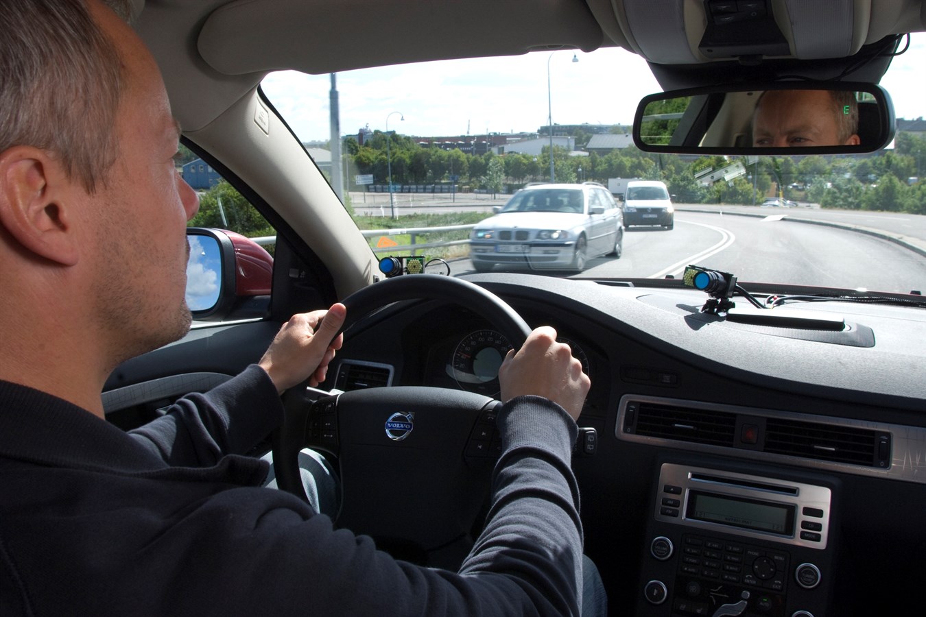 SAFER – Eyetracker. Field operational tests - The driver's behaviour is measured, eye movements etc.