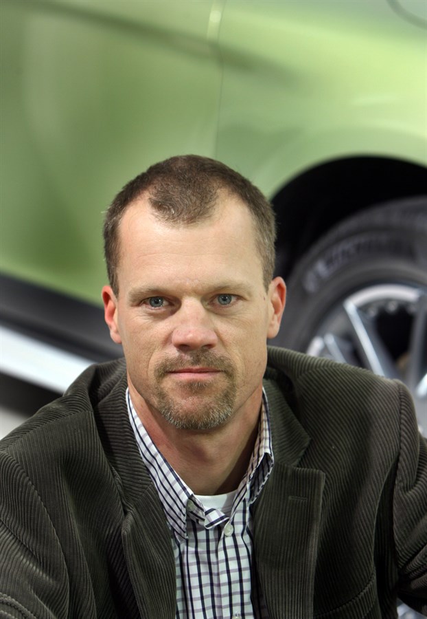 Andreas Andersson who is in charge of passenger compartment cleanness at Volvo Cars.