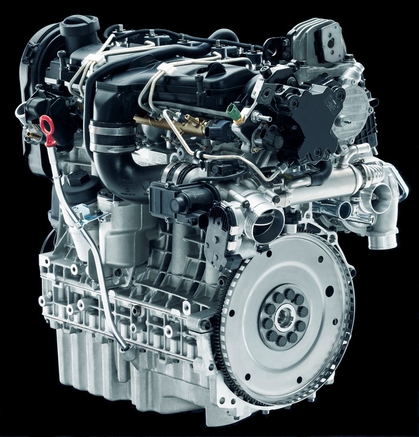 Five-cylinder diesel engine