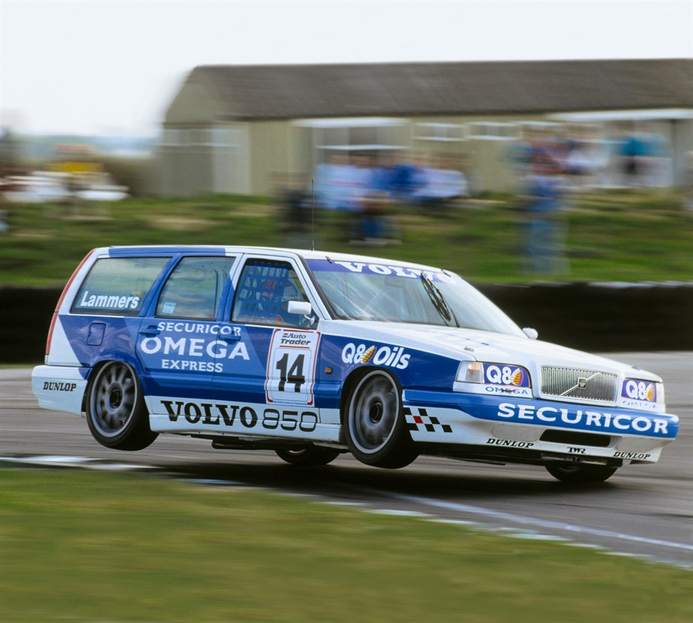 Volvo entered BTCC with its 850 Estate equipped with catalytic converters.