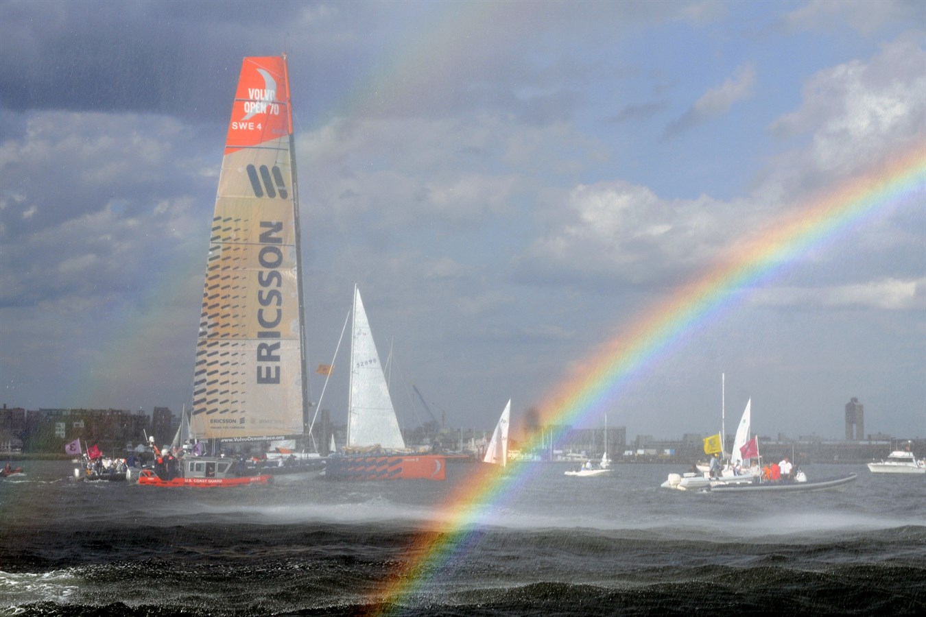 Ericsson 4, skippered by Torben Grael (BRA) (pictured) finish first on leg 6 of the Volvo Ocean Race, from Rio de Janeiro to Boston