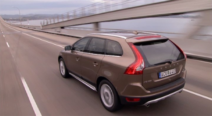 Volvo's 2009 Full Model Range - Driving Footage (Video Still)