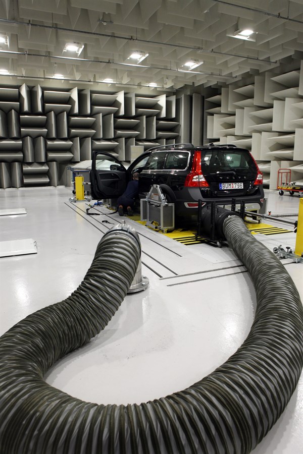The new acoustic test laboratory opened in 2009.