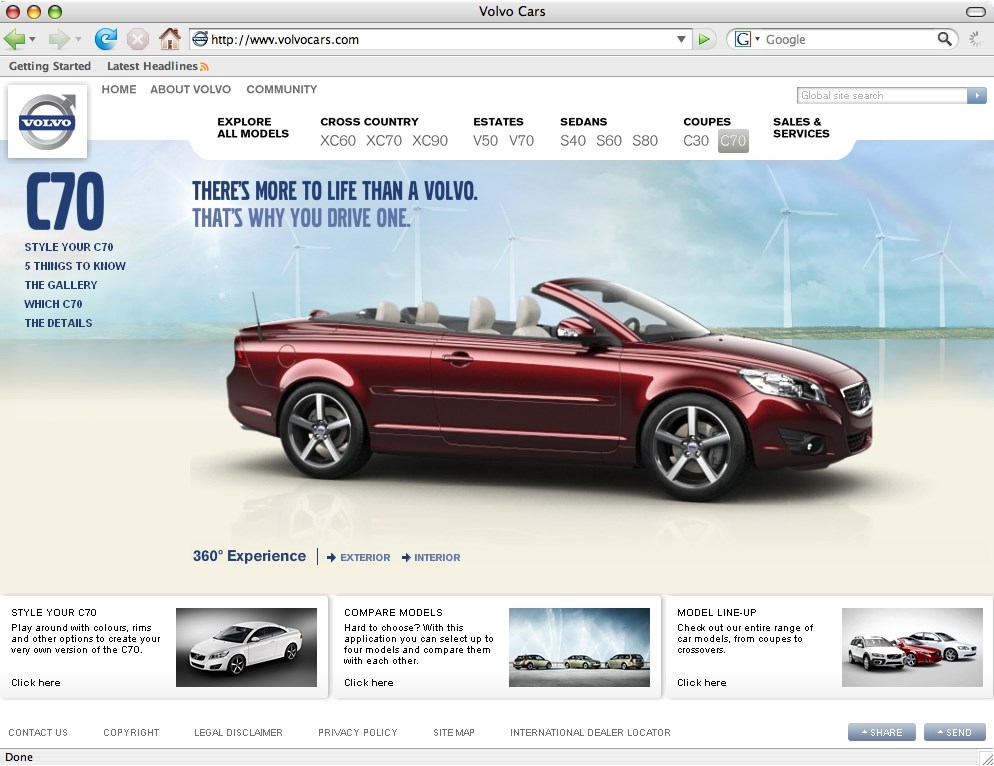 Volvo Cars' new website gets 55 million visits this year