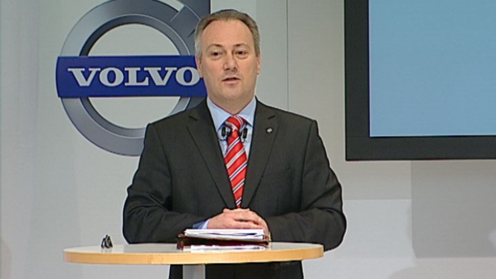 Stephen Odell, President & CEO Volvo Car Corporation - Press conference with Zhejiang Geely Holding Group, Ford Motor Company and Volvo Car Corporation, March 28 2010 - Video Still