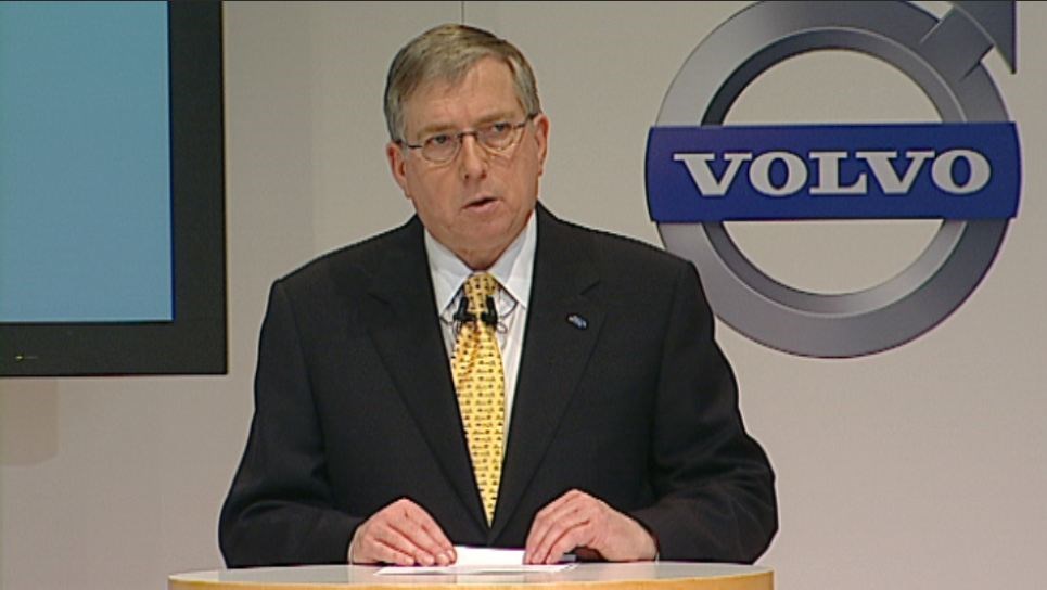Lewis Booth, CFO Ford Motor Company - Press conference with Zhejiang Geely Holding Group, Ford Motor Company and Volvo Car Corporation, March 28 2010 - Video Still