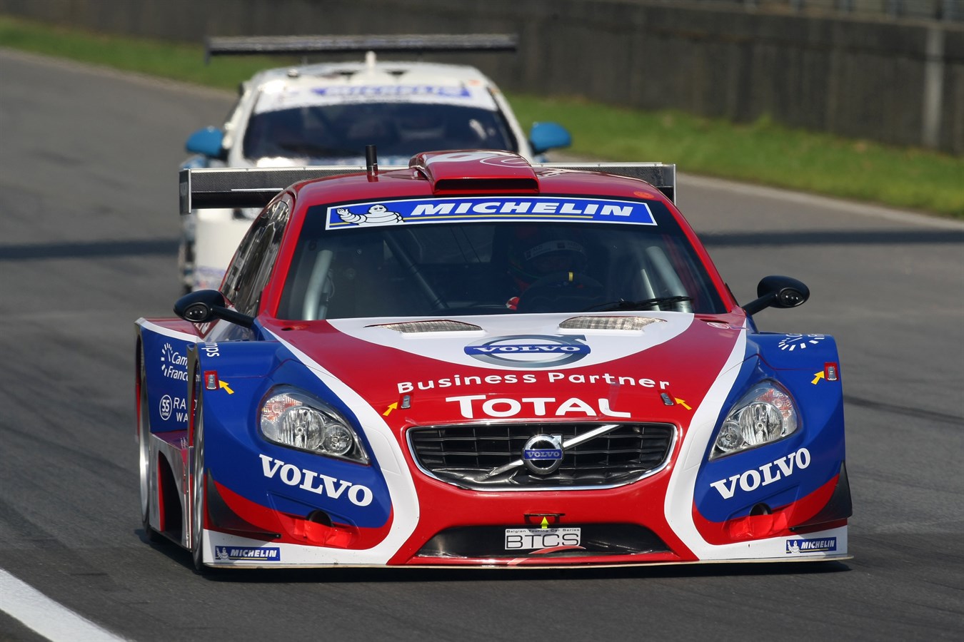 The Volvo S60 in the Belgian Touring Car Series 2010 (BTCS) (front)