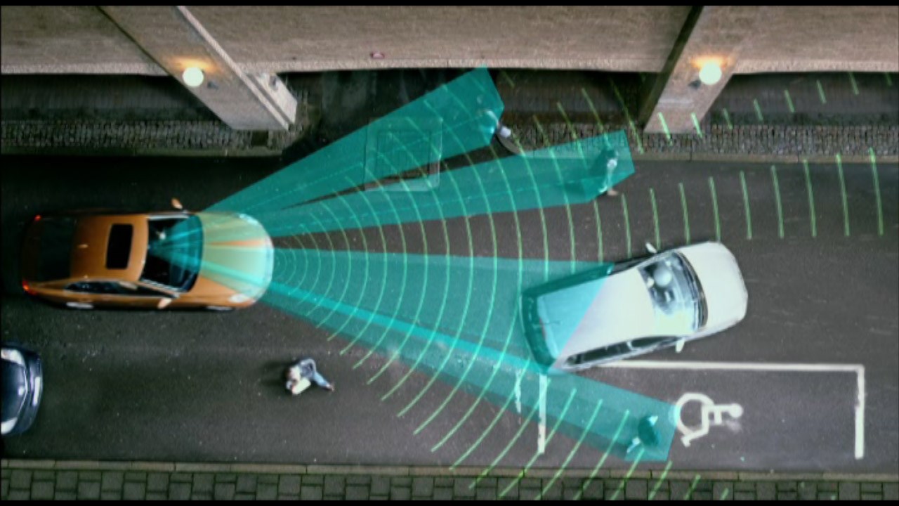 Volvo S60 Pedestrian Detection - Video Still