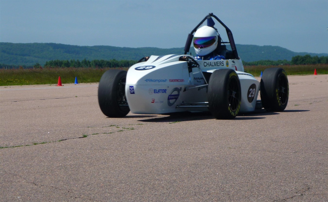 Chalmers students build racing car with support from Volvo Car Corporation