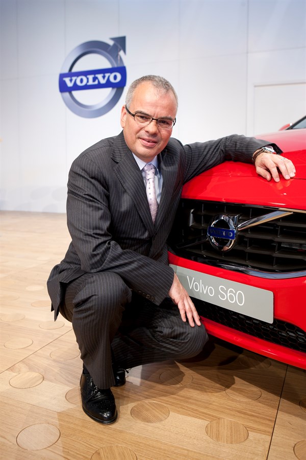Stefan Jacoby, President and CEO of Volvo Car Corporation until October 19, 2012