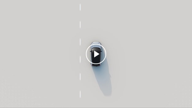 Volvo EX30 - safety and driver support tech animation